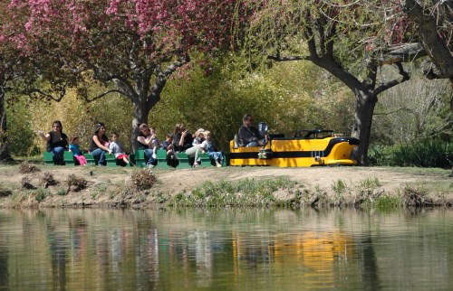 Train ride in Idlewild Park, Reno, Nevada